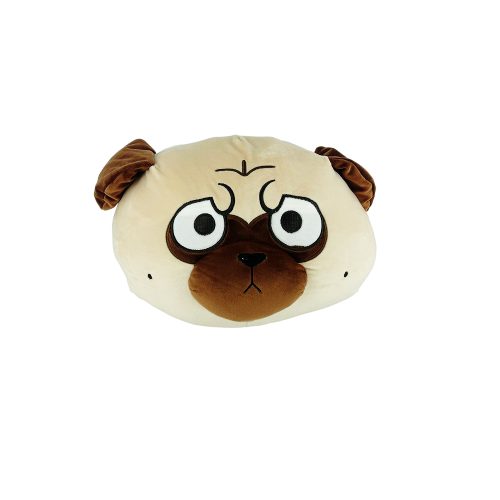 25cmx35cm Dog Head Cushion Plush Toy 4747