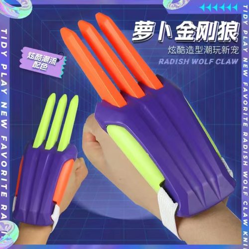 Wolverine Claws 3D Printing Fidget Toy Knife-Toy Gravity Toy Anxiety Stress Relief Toy 6977