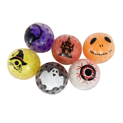 12pcs Squeeze Halloween Ball 7001