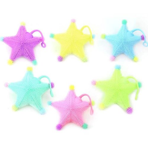 12Pcs Squeeze Toy LED Star Stress Relief Fidget 7303