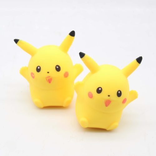 12Pcs Squeeze Pikachu Pokemon Yellow Colour Stress Relief Fidget 7313