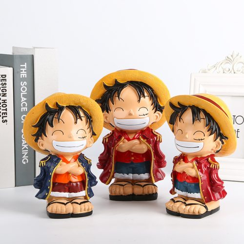 24cm Large One Piece Piggy Bank Luffy Large Savings Jar 7371