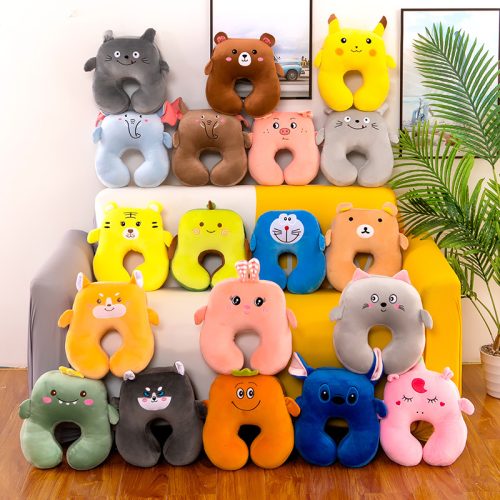 35cm U-Shaped Pillow Soft and Cute Plush Cushion