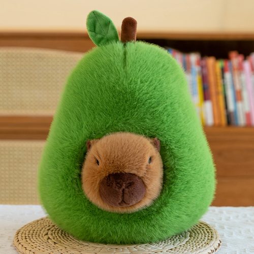 35cm Capybara In The Avacado Plush Toy