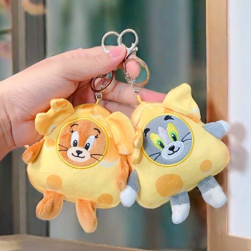 12cm Tom & Jerry Plush Keyring 12 Inner