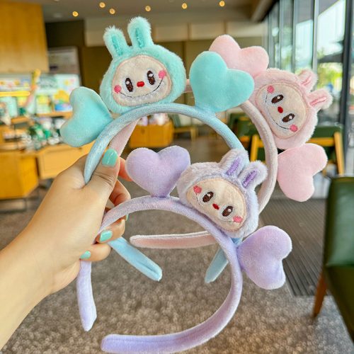 Labubu Plush Headband For Washing Face 12 Inner