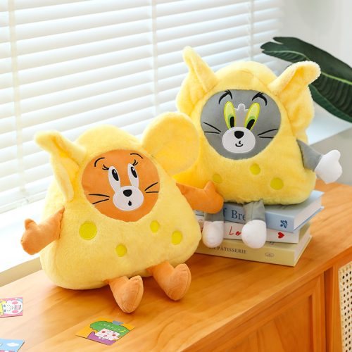 50cm Cheese Tom & Jerry Cute Hugging Pillow