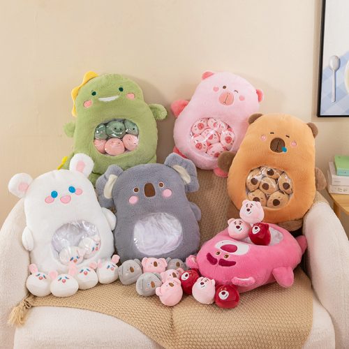 45x35cm Snack Bag Plush Toy Pillow Bag