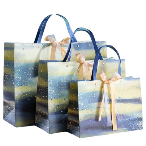 Oil Painting Style Starry Sky Gift Bag