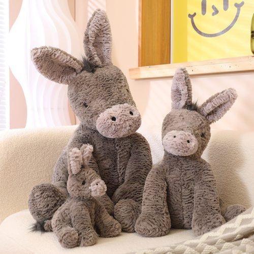 40cm Grey Donky Plush Toy