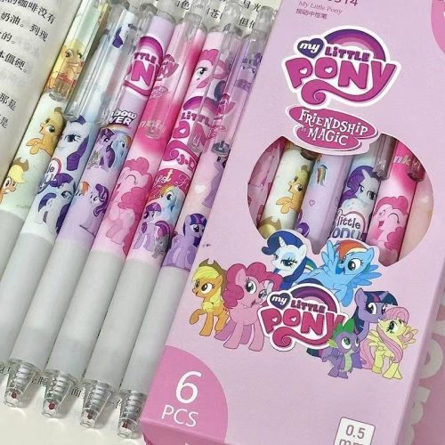 6pcs My Little Pony 0.5mm Click Pen