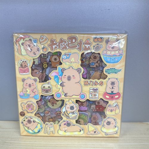 100pcs Capybara DIY Journal Stickers