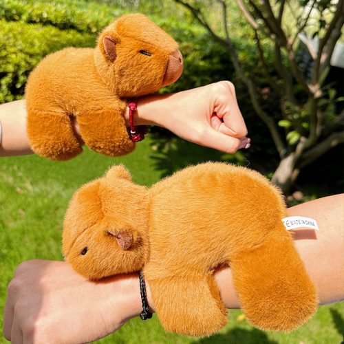 20cm Capybara Bracelet Plush Toy Wristband