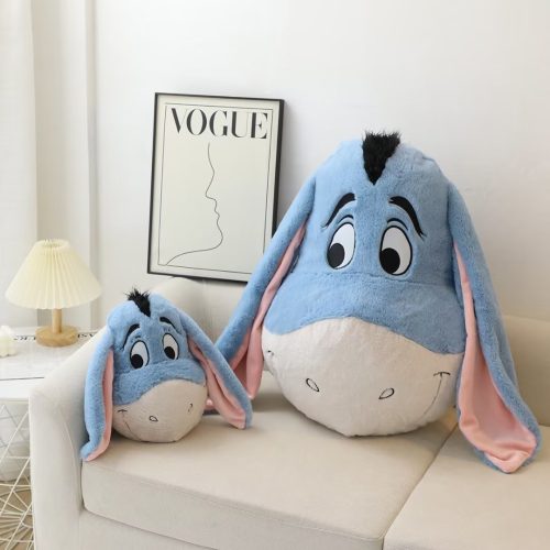 70cm Donkey Head Cushion Plush Toy