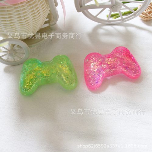 12Pcs Squeeze Game Controller Glitter Stress Relief Fidget Toy 12 Inner