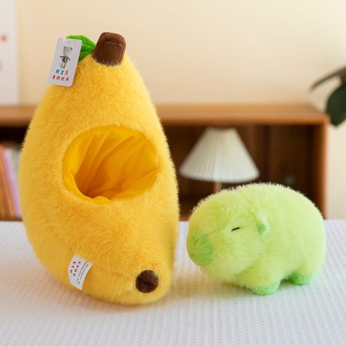 35cm Capybara in Banana Plush Toy