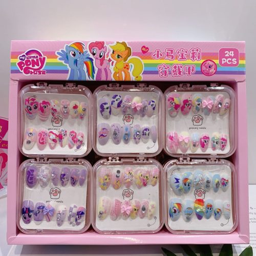 My Little Pony Wearable Press-On Nails Stickers 24 Inner