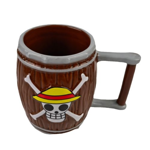 500ml 3D One Piece Ceramic Mug