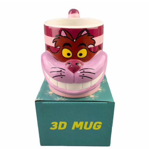 500ml 3D Stripe Cat Ceramic Mug