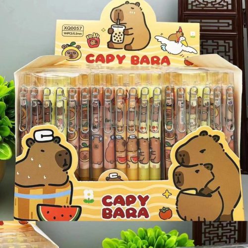 6pcs Capybara 0.5mm Gel Pen