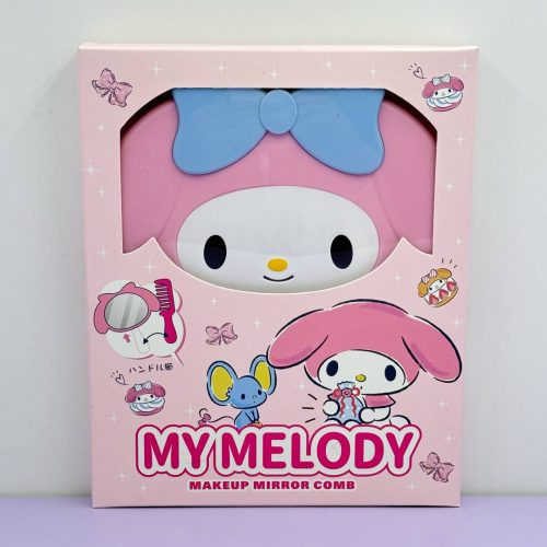 Sanrio Portable Comb and Mirror 2-in-1 Set