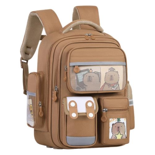 32*42*15cm Capybara Backpack Large Capacity Schoolbag