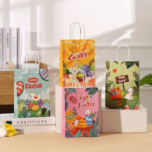 21x15x8cm Easter Paper Gift Bags Mixed Design 10 Inner