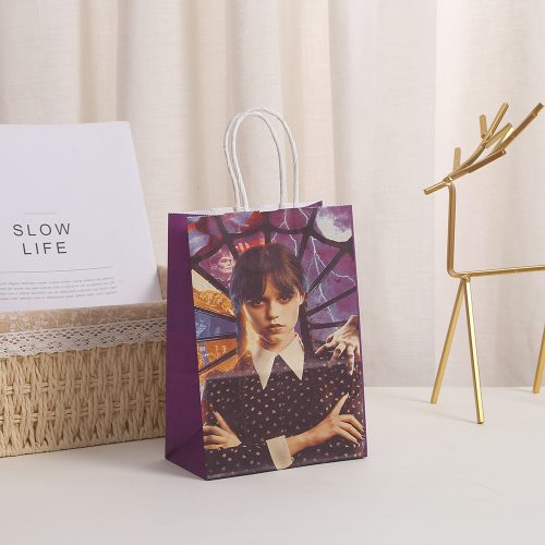 21x15x8cm Wednesday Paper Gift Bags Mixed Design 10 Inner