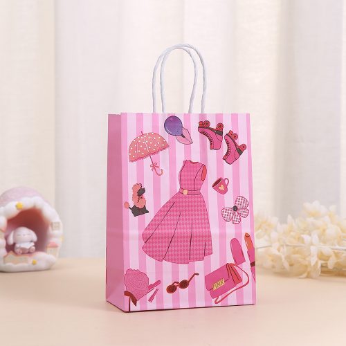 21x15x8cm Barbie Paper Gift Bags Mixed Design 10 Inner